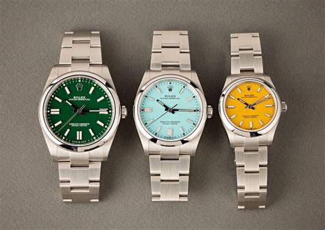 rolex multicolor|rolex oyster perpetual color chart.